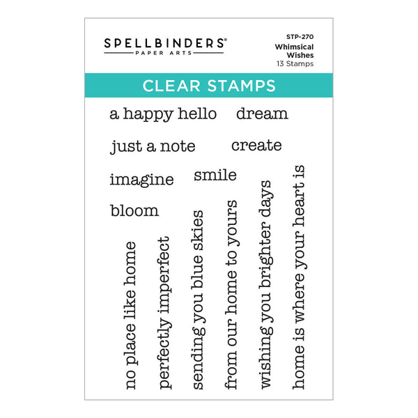 Whimsical Wishes Clear Stamp Set by Vicky Papaioannou