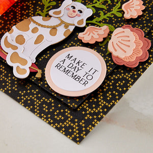 Regal Reflections Dies, 3D Folder and Stamp Bundle