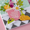 Shiny New Day Sentiments Clear Stamp Set