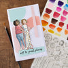Illustrated Lady Clear Stamp Set by Josh Griffiths Studio