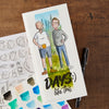 Illustrated Man Clear Stamp Set by Josh Griffiths Studio