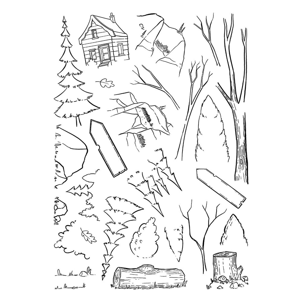 Into the Wild Clear Stamp Set by Josh Griffiths Studio