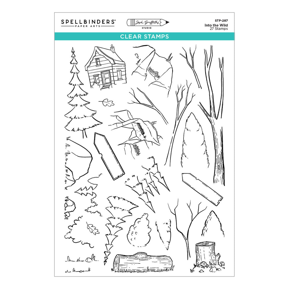 Into the Wild Clear Stamp Set by Josh Griffiths Studio