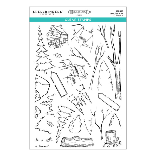 Into the Wild Clear Stamp Set by Josh Griffiths Studio