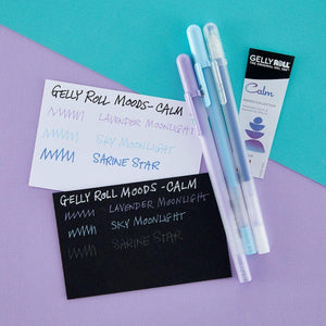 Sakura Gelly Roll Moods - Calm (Lavender Moonlight, Sky Moonlight, Marine Stardust)