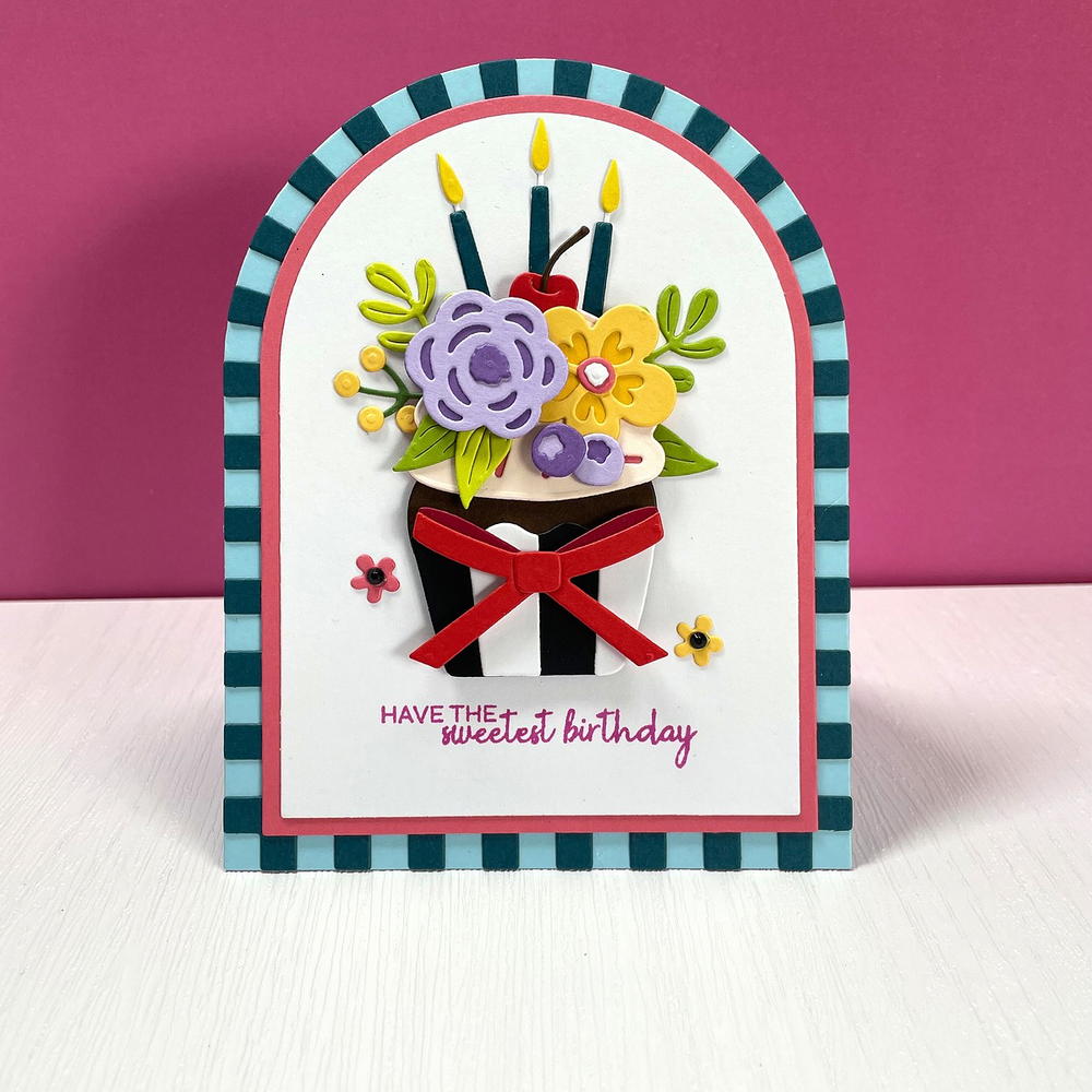 Color Block Accent Arches Etched Dies