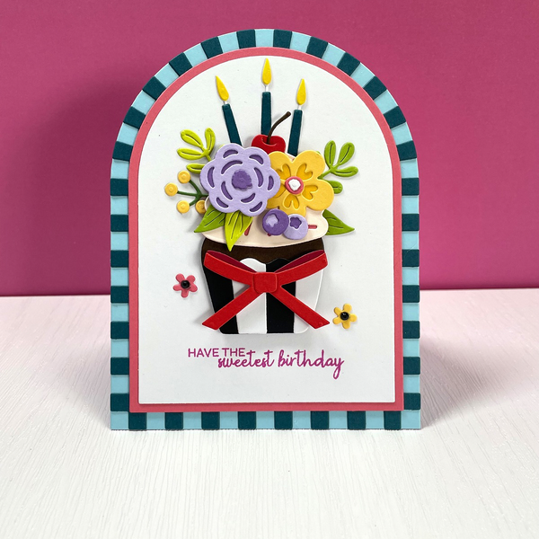 Color Block Accent Arches Etched Dies