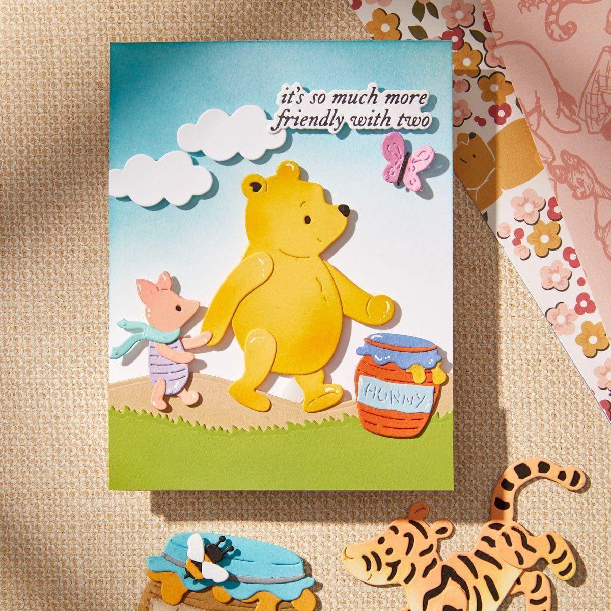 Pooh & Piglet Etched Dies in Collaboration with Simple Stories