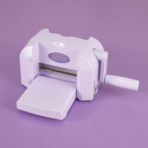 Exclusive Lilac Shimmer Platinum Scout Die Cutting & Embossing Machine - 3.5" Platform