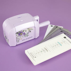 Exclusive Lilac Shimmer Platinum Scout Die Cutting & Embossing Machine - 3.5" Platform