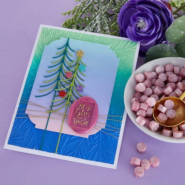 Evergreen 3D Embossing Folder