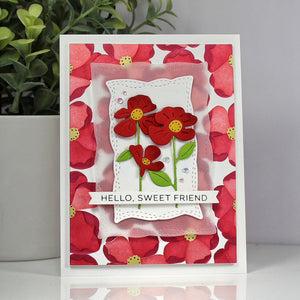 Playful Stitched Panels Etched Dies