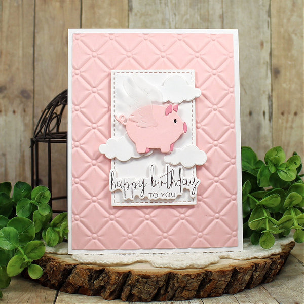 Petite Tuft - 3D Embossing Folder of the Month