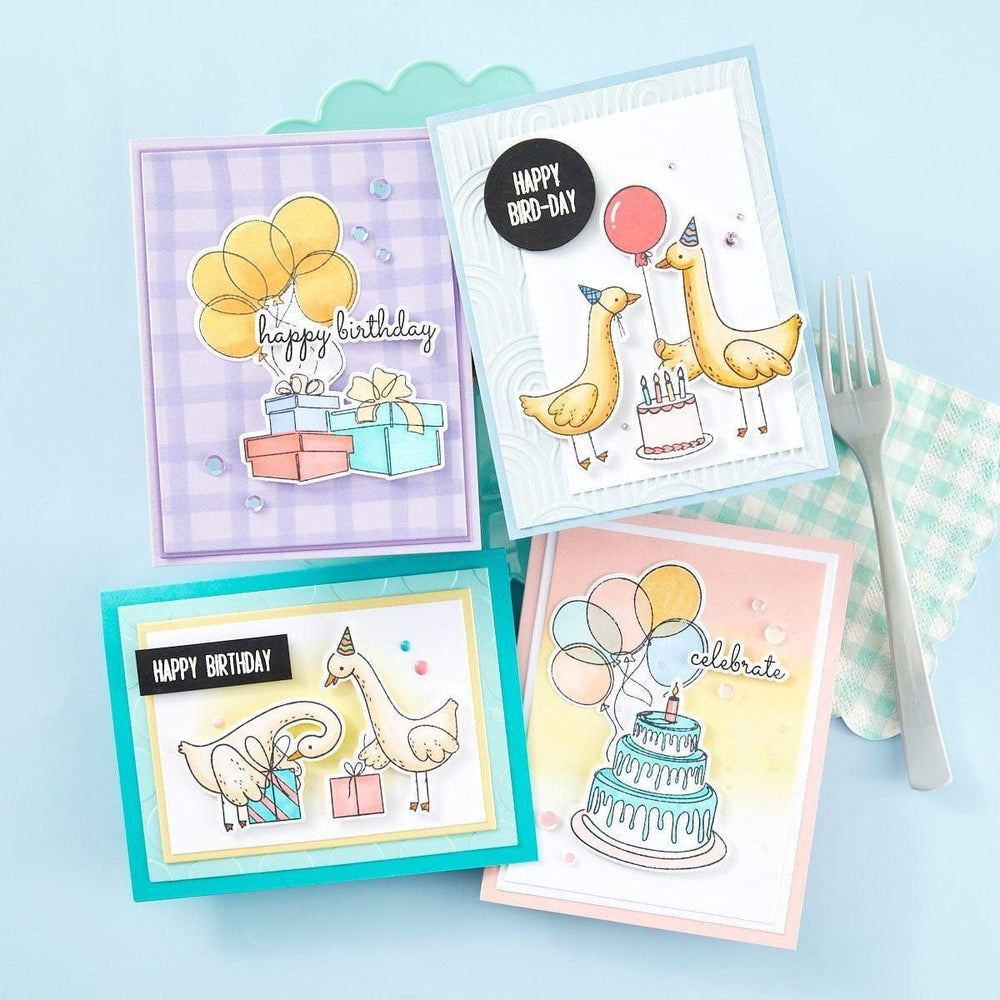 Birthday Party Stamp & Die Bundle by Simon Hurley
