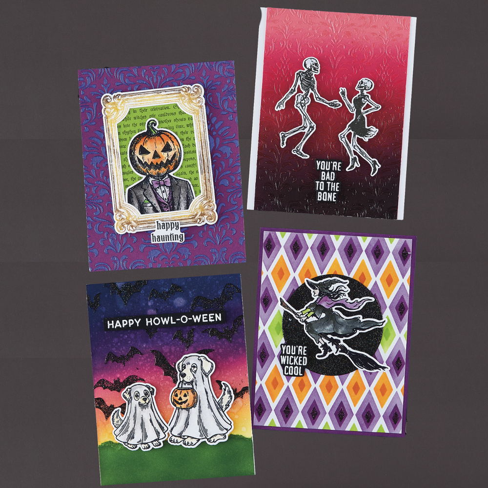 Halloween Pets Stamp & Die Bundle by Simon Hurley