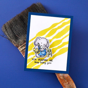 Ranger Inspired Clear Stamp Set by Simon Hurley create.