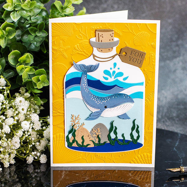 Whale in a Bottle - Large Die of the Month