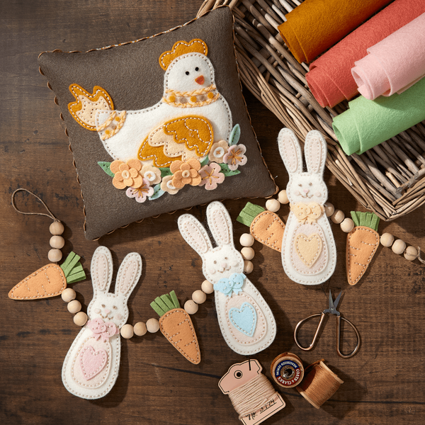 Felt Carrot Companion Etched Dies by Nichol Spohr