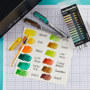 Karin Brushmarker PRO 12pc Sun and Tree Set