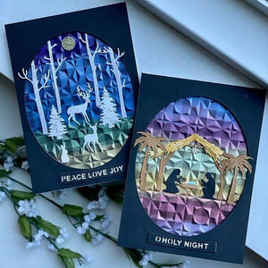 Wonderful Winter Sentiments Glimmer Hot Foil Plate & Die Set by Simon Hurley