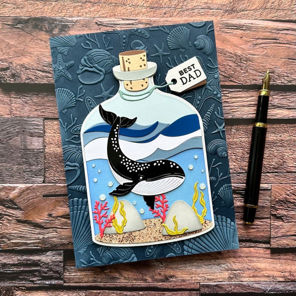 Whale in a Bottle - Large Die of the Month