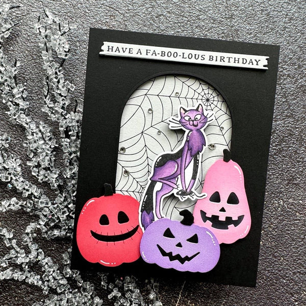 Purrfect Cats Stamp & Die Set by Simon Hurley