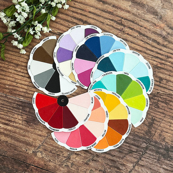 Color Swatch Names Clear Stamp Set