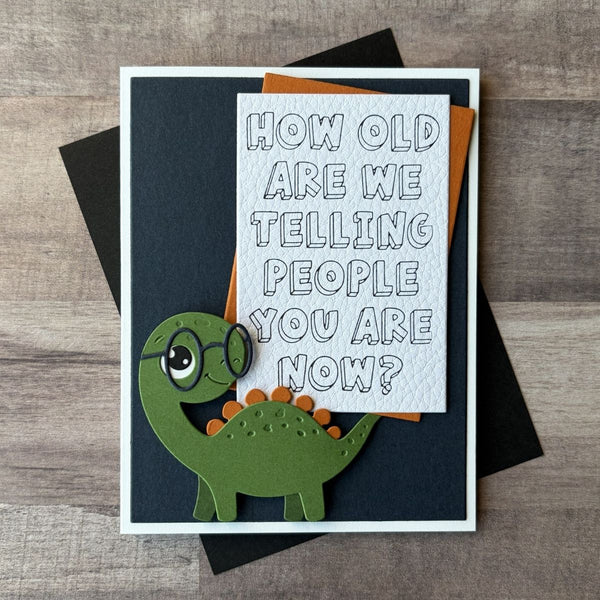 How Old? Press + Foil Plate