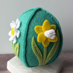 3D Eggs & Flowers Felt Décor Etched Dies by Sandi MacIver