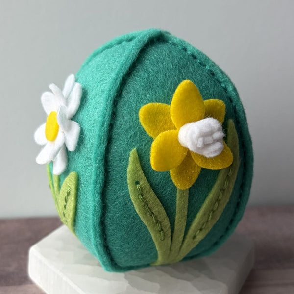 3D Eggs & Flowers Felt Décor Etched Dies by Sandi MacIver