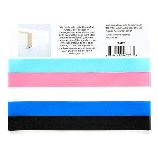 Craft Stax Silicone Bands Large