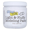 The Crafters Workshop - Light & Fluffy Modeling Paste, 8 oz.