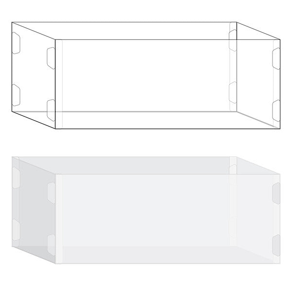 TOO Basic Box A 9 x 6" - 3 Pack
