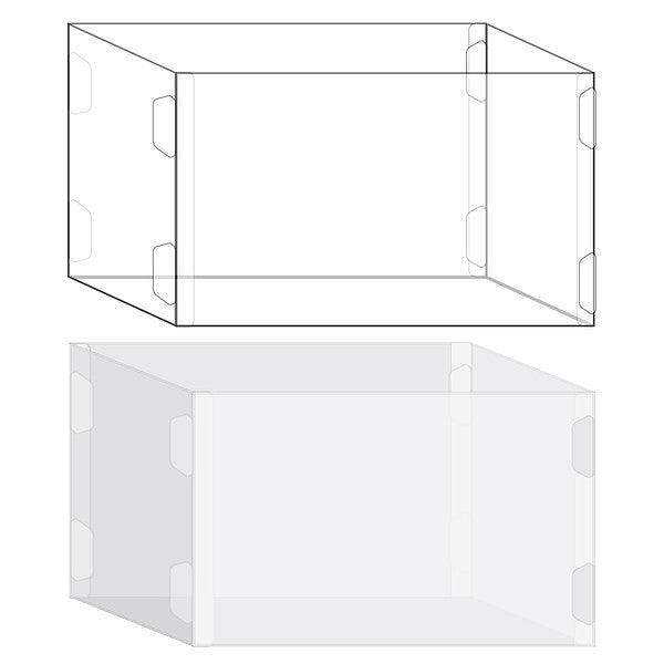 TOO Basic Box C 4 x 6" - 3 Pack