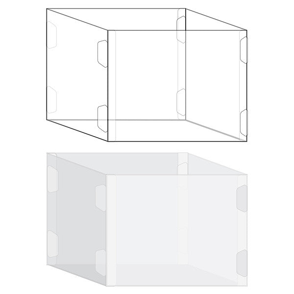 TOO Basic Box E Square Stuff - 3 Pack