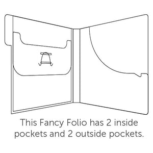 TOO 6 x 6" Fancy Folio - 3 Pack