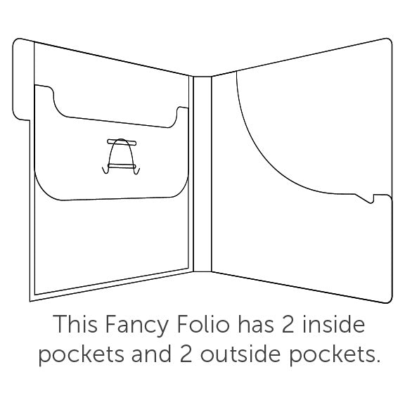 TOO 6 x 6" Fancy Folio - 3 Pack
