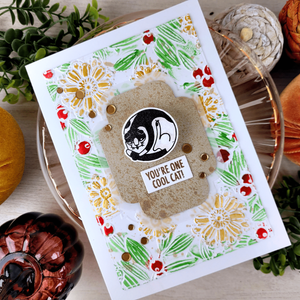 Purrfect Cats Stamp & Die Set by Simon Hurley