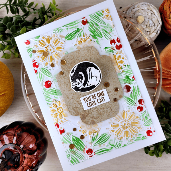 Purrfect Cats Stamp & Die Set by Simon Hurley