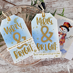 Starry Merry Christmas Registration Press Plate & Die Set by Dina Wakley