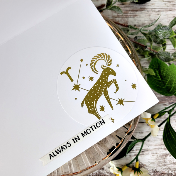 Block Print Aries Registration Press + Foil Plate