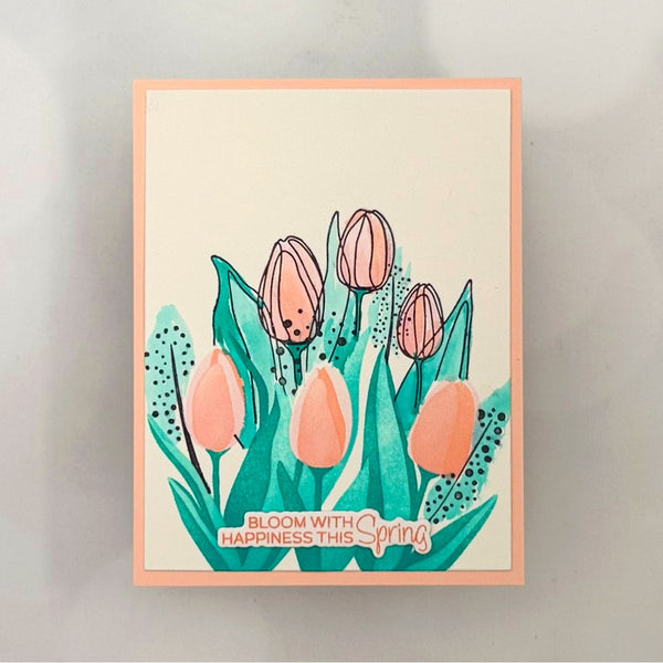 From Ink to Petal - Press & Foil Plate of the Month