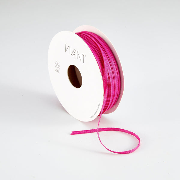 Vivant - Texture Fuchsia Narrow Ribbon (21 yards)