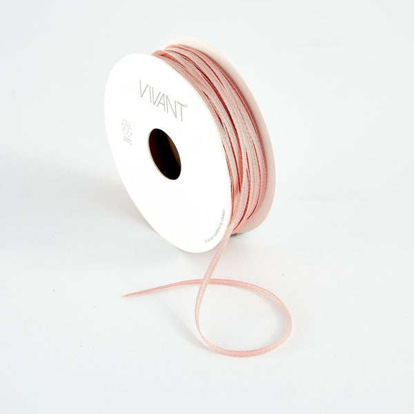 Vivant - Texture Marble Rose Narrow Ribbon - 21 yards