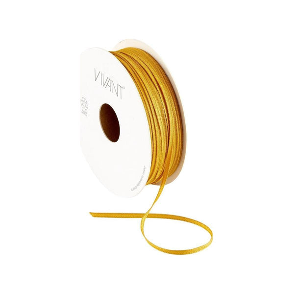 Vivant - Texture Ocre Narrow Ribbon (21 yards)