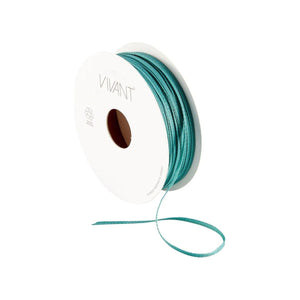 Vivant - Texture Sea Blue Narrow Ribbon (21 yards)
