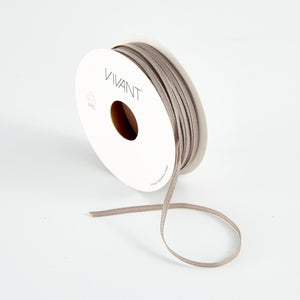 Vivant - Texture Taupe Narrow Ribbon - 21 yards