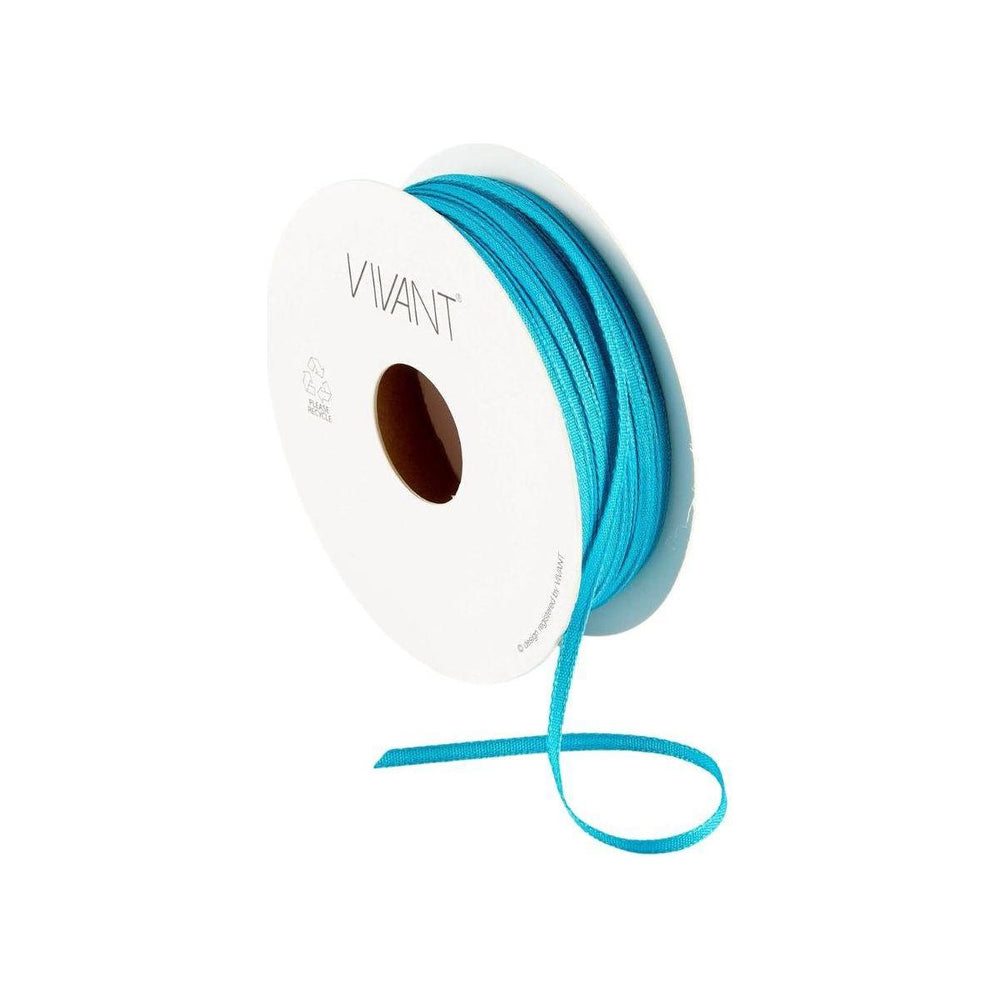 Vivant - Texture Turquoise Narrow Ribbon (21 yards)