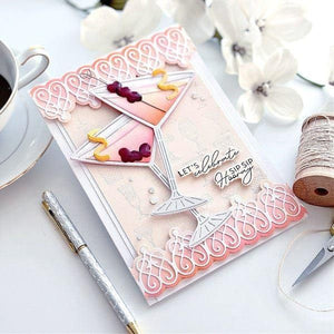 Olive Martinis Etched Dies