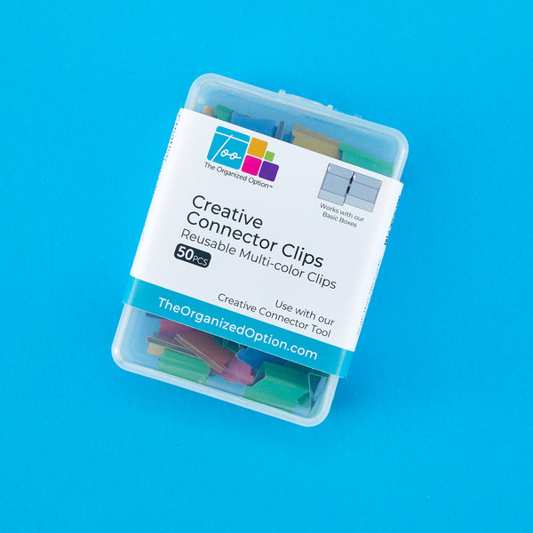 TOO Multi-Color Connector Clips - 50pc